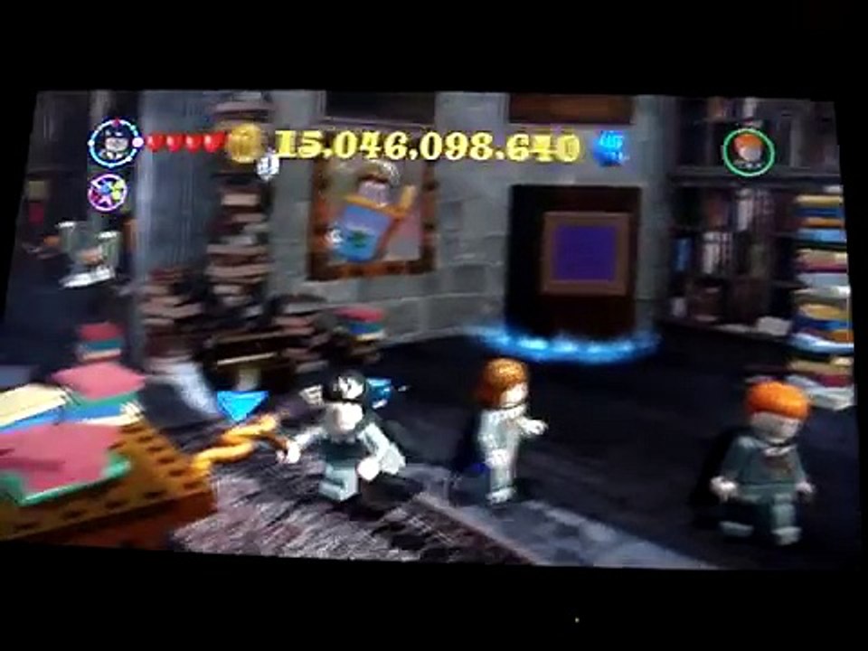 lego harry potter gold brick restricted section area in library (updated) -  video Dailymotion