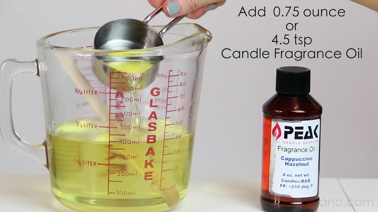 DIY Starbucks Latte Candle (Holiday Gift Idea)