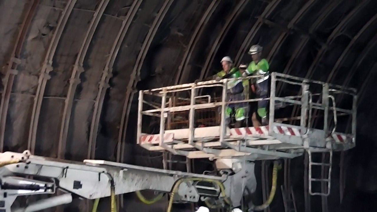 Tunnel de base de Lyon-Turin: le chantier de la galerie sud approche
