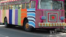 Artist Knits Busses, Skulls and iPhone Covers