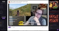 Streamer Gives Dating Advice While getting Trolled on Twitch