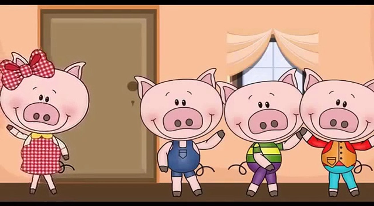 The Three Little Pigs and the Big Bad Wolf Fairy Tale for Children