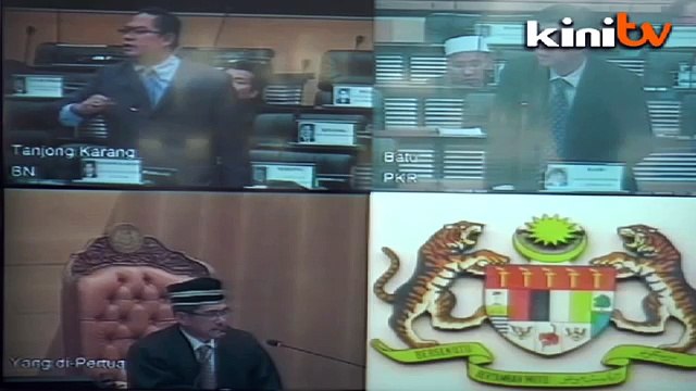 Parliament Uncut - Noh Omar: Problem with Pakatan, not SPR