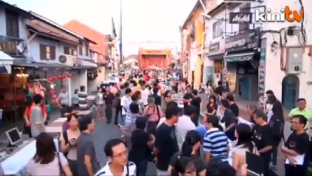 MCA, DAP leaders & supporters 'defend' Jonker Walk‏