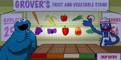 Sesame Street Color Me Hungry Cartoon Animation PBS Kids Game Play Walkthrough