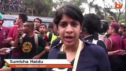 Black 505 (5:20pm): DBKL officer believed to cause scuffle at Padang Merbok