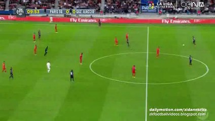 Скачать видео: 1-0 Blaise Matuidi Amazing Goal | Paris Saint-Germain v. Ajaccio - Ligue 1 16.08.2015 HD