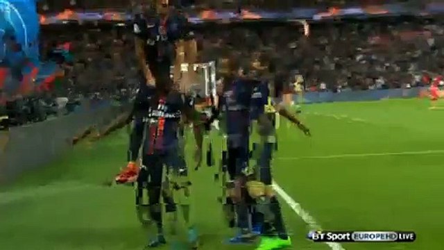 Blaise Matuidi Goal Paris Saint Germain 1-0 Gazelec Ajaccio Ligue 1 16.08.2015 HD