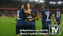 Thiago Silva 2:0 | PSG v. Gazelec Ajaccio -Ligue 1 - 16-8-2015