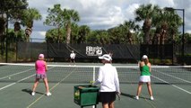 Paula's Tennis Tips - Doubles Partners' Net Position