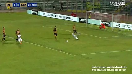 Mauro Icardi Fantastic Chance | Inter Milan v. AEK Athen - Friendly 16.08.2015 HD