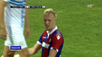 Rijeka - Hajduk 0-0, sažetak, 15.08.2015. HD