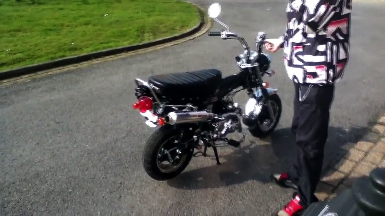 Skyteam Dax Skymax SE  NHRC exhaust   Racing Green 50cc