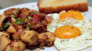 Classic Breakfast Perfect Eggs & Potato Hash Recipe!
