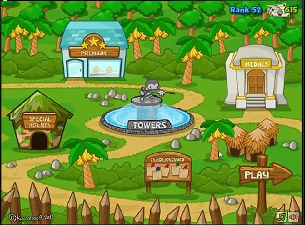 Bloons Tower Defense 5 Temple of the Monkey God's Ability