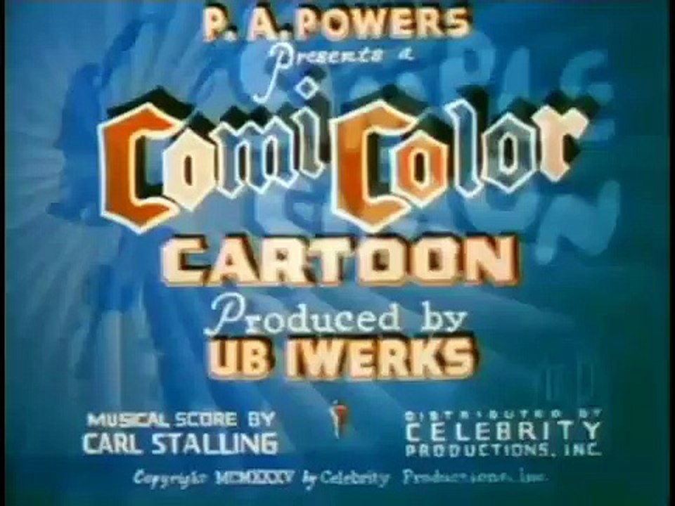 Simple Simon, UB Iwerks ComiColor Cartoon