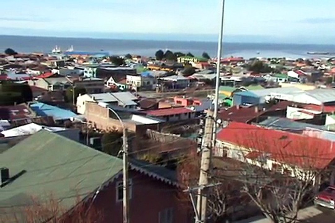 Punta Arenas Chile Panoramic View of City