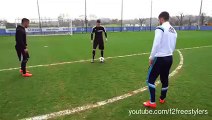 When Eden Hazard met The F2 Freestylers