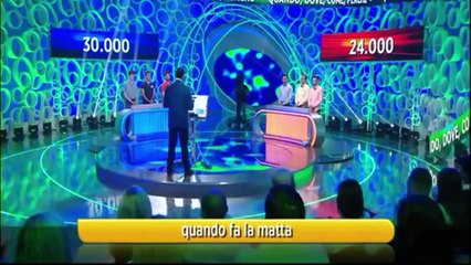 Amadeus - a 7 e mezzo la matta é...  il Re di Denari  ( RAI 1 )