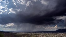 Un énorme orage filmé en timelapse