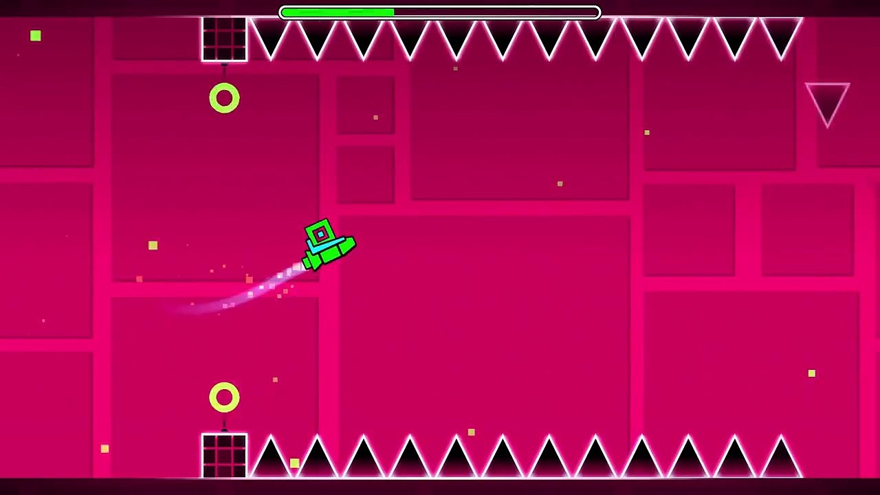 Geometry Dash - Level 1 - Stereo Madness - 100% (All coins)