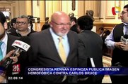 Congresista Rennán Espinoza publica imagen homofóbica contra Carlos Bruce