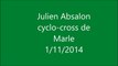 Julien Absalon cyclo-cross de Marle 2014