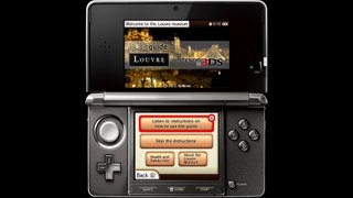 Video Audio guide Louvre - Nintendo 3DS