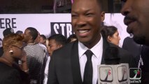 STRAIGHT OUTTA COMPTON PREMIERE: Corey Hawkins, the Game and Alexandra Shipp