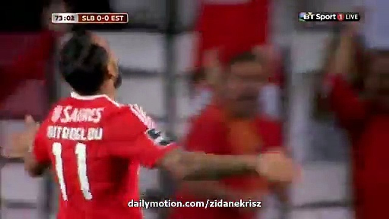 All Goals and Highlights HD | SL Benfica 4:0 Estoril - 16.08.2015 HD