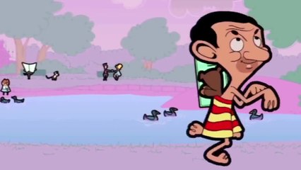 Mr Bean - Builder blocks the sun -- Bauarbeiten versperren die Sonne