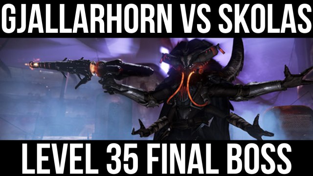 Destiny: GJALLARHORN VS SKOLAS - Prison of Elders Level 35