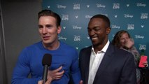 D23 Interview  Chris Evans and Anthony Mackie on Captain America: Civil War
