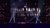 Captain America: Civil War: Chris Evans & Anthony Mackie at D23 Expo 2015 Presentation