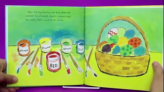 Pete The Cat, Big Easter Adventure - Lets Read Kids TV, Children's Story Books Read Aloud