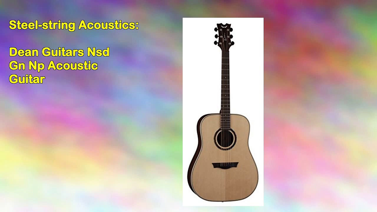 Dean Guitars Nsd Gn Np Acoustic Guitar