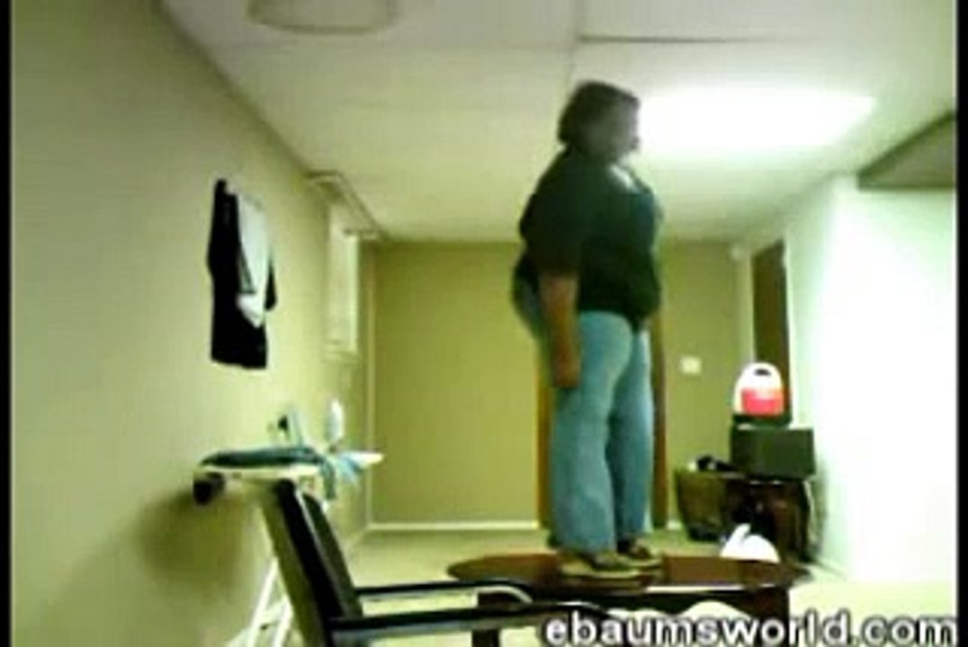 Fat Girl Hard Fall