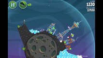 Angry Birds Space Level 3-10 Walkthrough 3-star Gameplay (Fry me to the Moon)‬