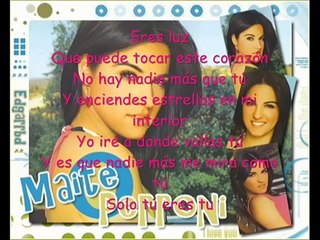 Letra De Cancion Solo Tu (cuidado con el angel)