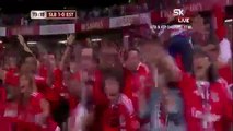 Benfica goleó al Estoril en 20 minutos y es líder en Portugal