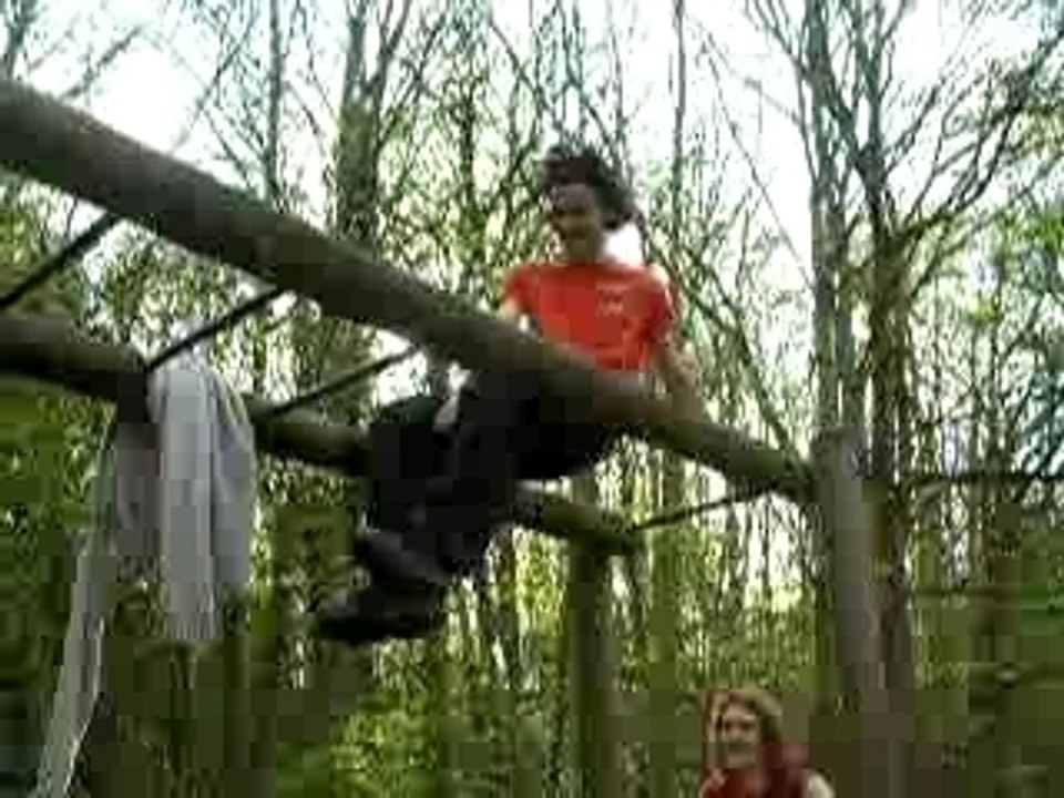 Kei le brésilien warrior a le vertige !