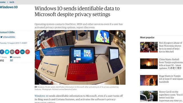 Samsung unveils Note 5 / S6 Edge+, Gear S2; Windows 10 still spies on you