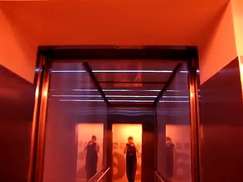 Old rebuilt KONE Minispace Traction elevators/lifts, Hotel Adagio Paris Tour Eiffel