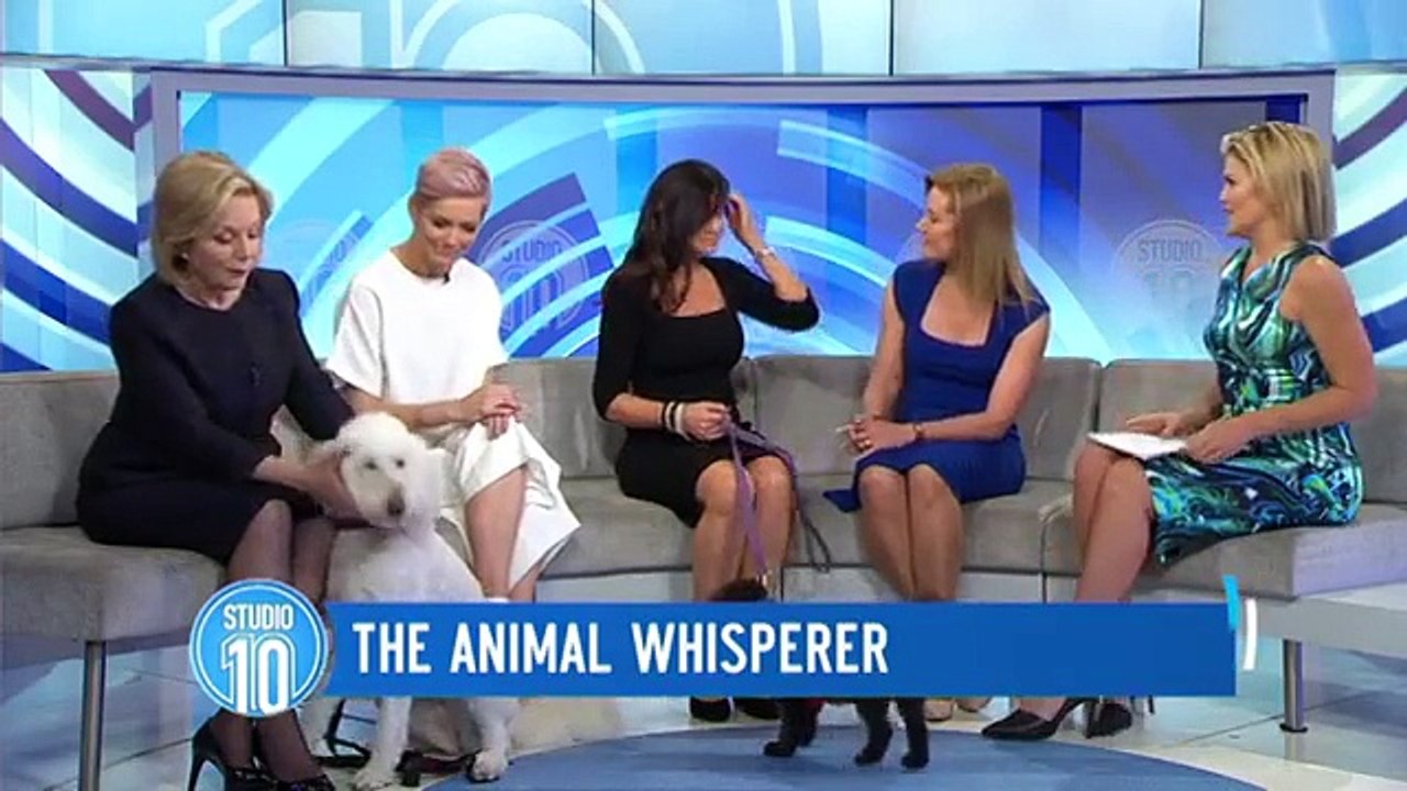 Trisha McCagh - The Animal Whisperer - on Studio 10 TV Show