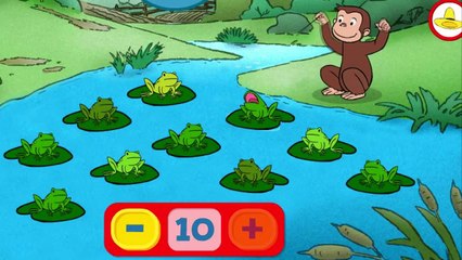 Curious George Full Episode English Cartoon Games – Monkey Faces – Ribbit – Hide & Seek –