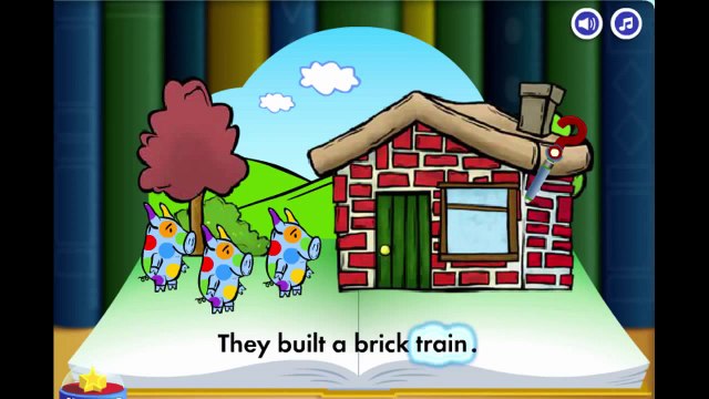 Super Why Story Book Creator Three Little Pigs Cartoon Animation PBS Kids Game Play Walkth