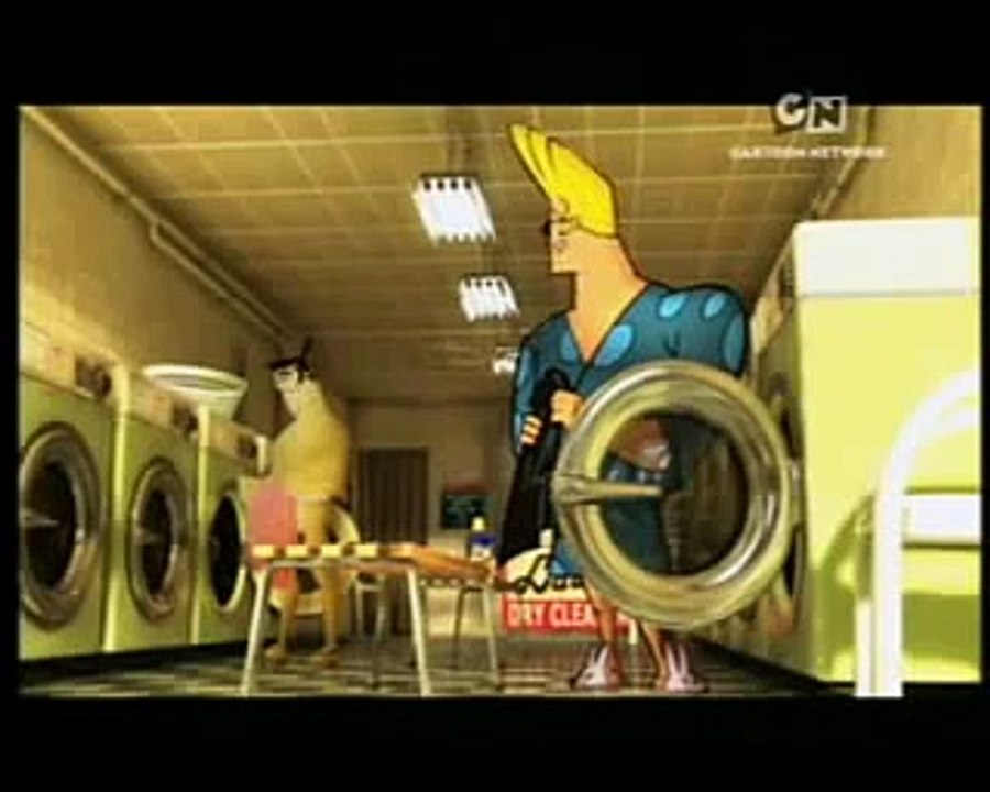Cartoon Network City Samurai Jack & Johnny Bravo Bumper Laundry Day ...