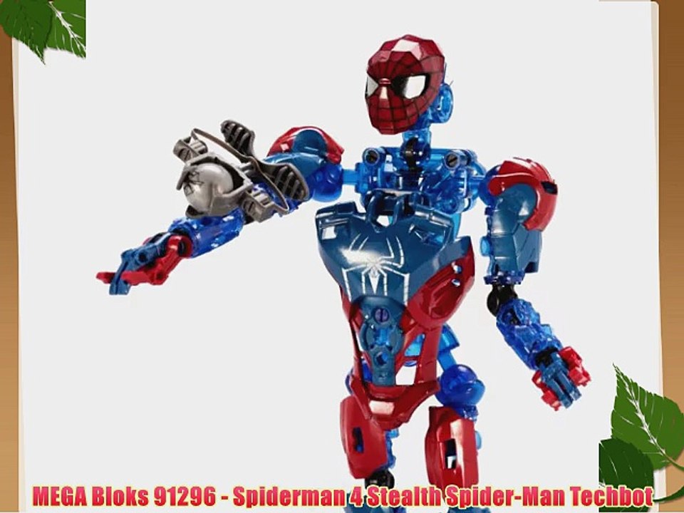 MEGA Bloks 91296 - Spiderman 4 Stealth Spider-Man Techbot