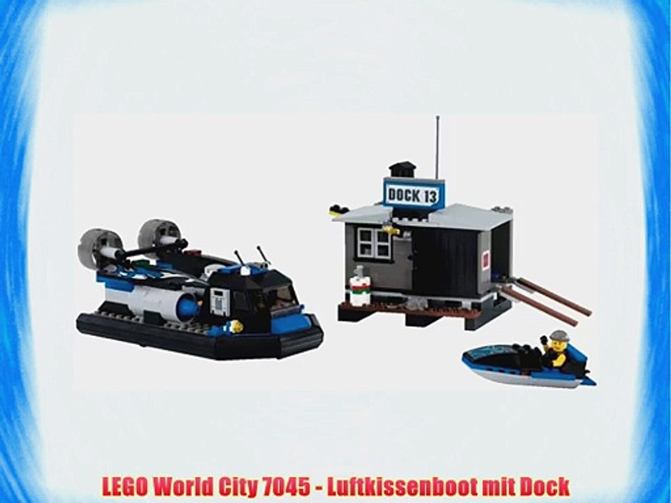 LEGO World City 7045 - Luftkissenboot mit Dock