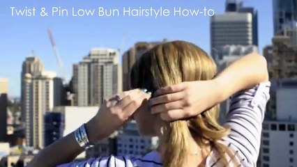 Hair Romance TV Episode 3 - Low Twist & Pin bun hairstyle how-to